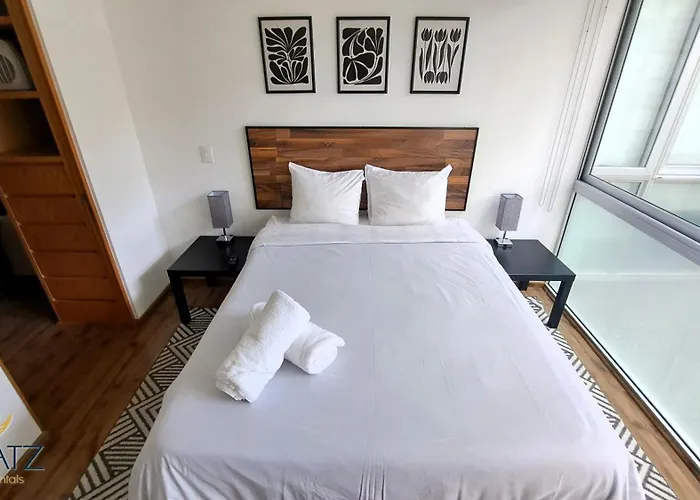 Сasa de vacaciones Super Chic Depto Para 5 Enfrente De Patio De Santa Fe México DF